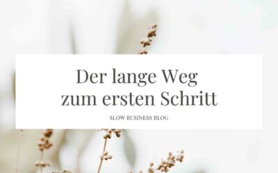 Einen Anfang finden