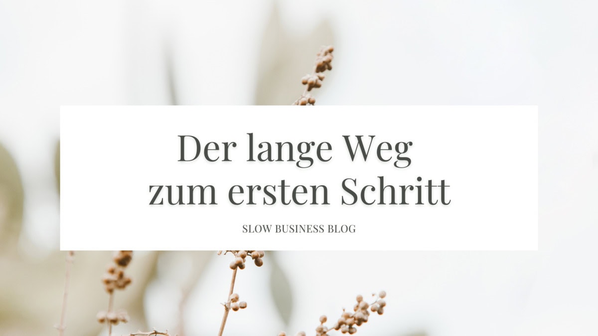 Einen Anfang finden