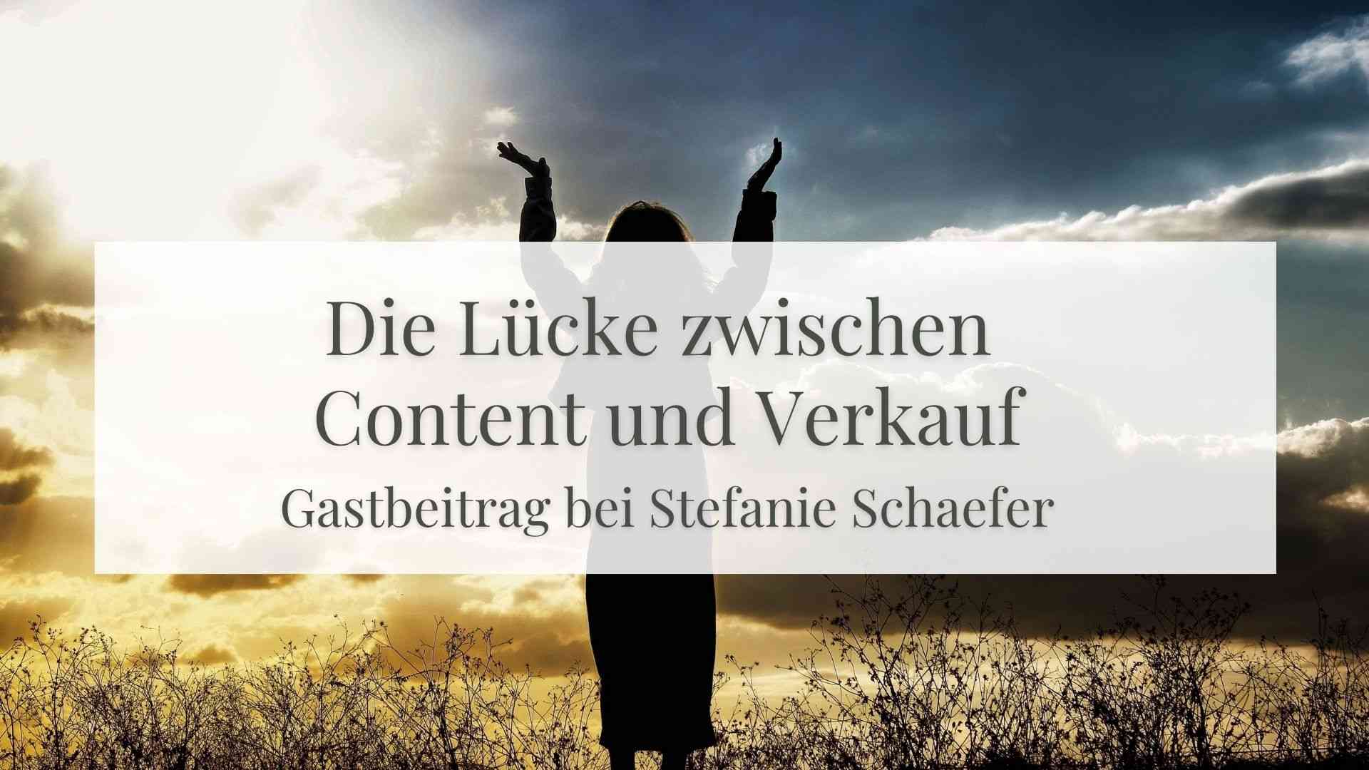 Wenn dein Content verbindet, aber nicht verkauft